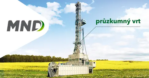 Průzkumný vrt MND