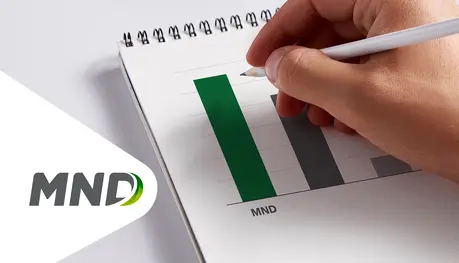 Kalendář s grafem MND