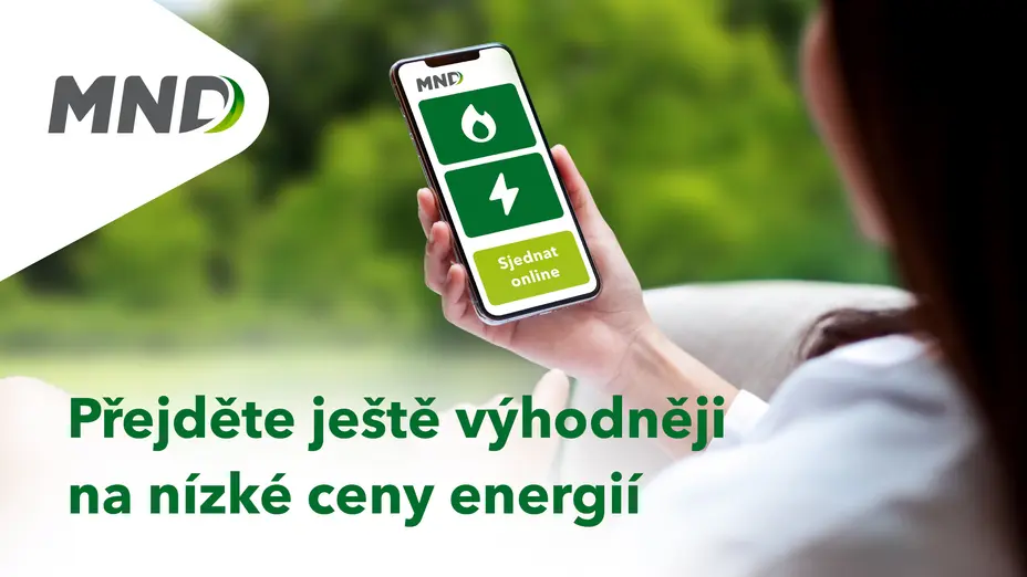 Přejděte k MND ještě výhodněji na nízké ceny energií