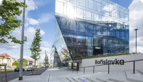 Praha Bořislavka budova MND