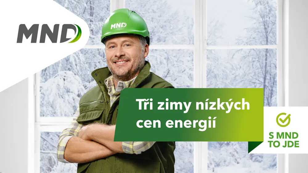Tři zimy nízkých cen energií s MND