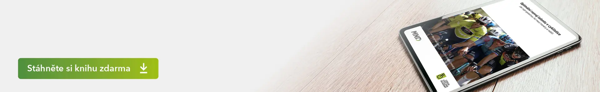 Okno s možností stažení e-booku zdarma na telefon nebo tablet