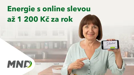 Paní Šťastná se slevou až 1200 Kč za rok MND