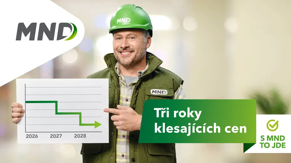 Získejte jistotu klesajících cen energií na tři roky