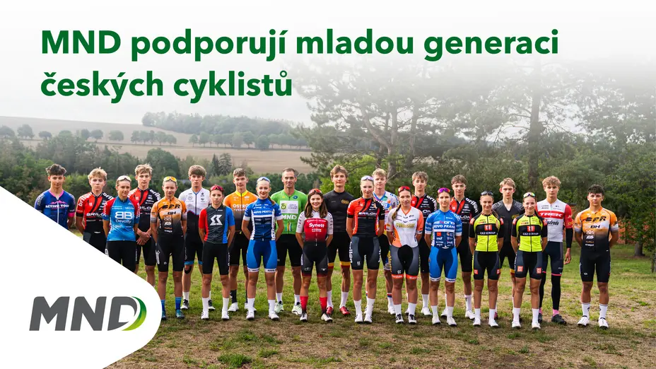 MND podporují mladou generaci českých cyklistů