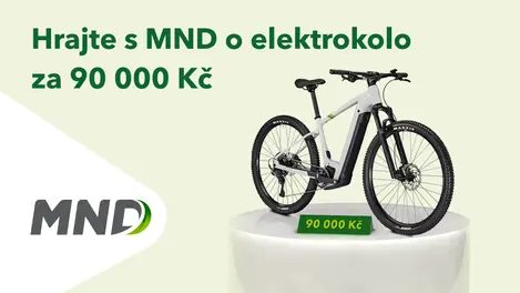 Hlavní cena elektrokolo za 90 000 Kč