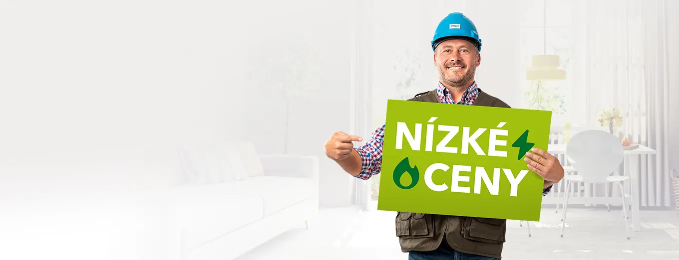 Nízké ceny energií od MND