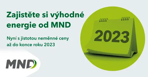 Výhodné ceny energií MND 2023