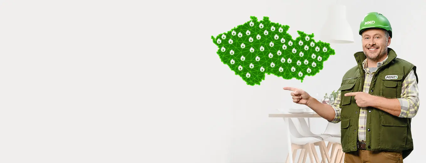 Spolehlivé teplo pro vaši domácnost s plynem od MND. Přejděte k MND jednoduše online a získejte bonus až 2 000 Kč za rychlé sjednání.